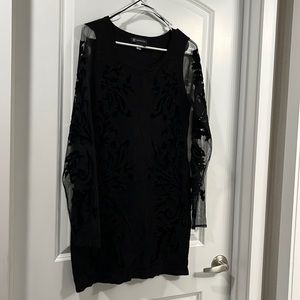 Sexy black Inc dress